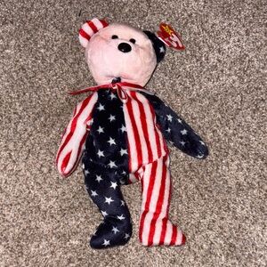 Ty Patriotic Stars and Stripes Bear Plush